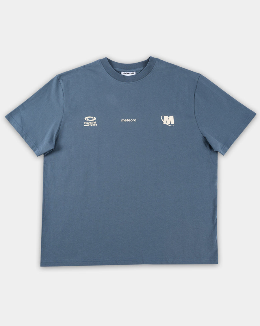 Graphic blue tee